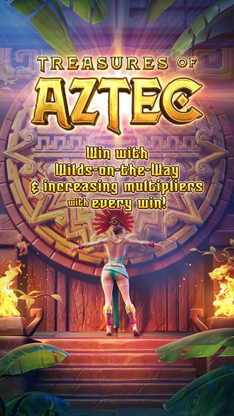 สล็อตPG เว็บตรง เกม Treasures of Aztec